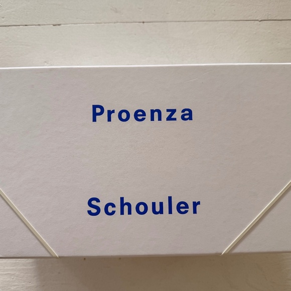 $1400  Magical Proenza Schouler Glove Embellished Leather Ballet Flats size 38 - Picture 4 of 7